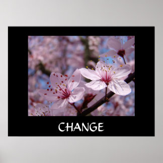 Konsttryck VÅR TRÄD BLOMMAR Kontorspresent Poster
