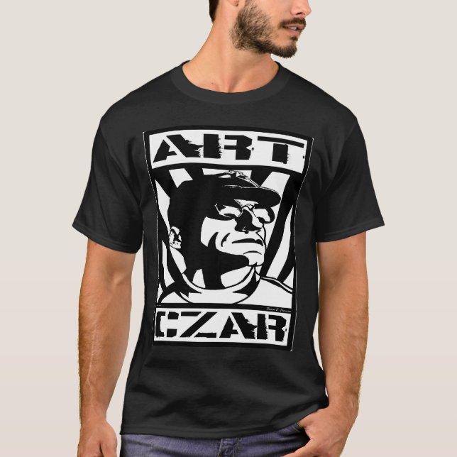 Konsttsar - Da bemanna - BW Tee (Framsida)