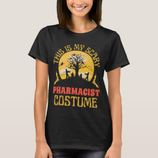 Konstumma för funny och Scary Pharmacist för Hallo T Shirt