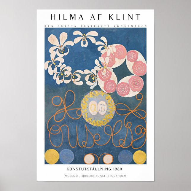 Konstutstallning, 1980 poster (Framsidan)