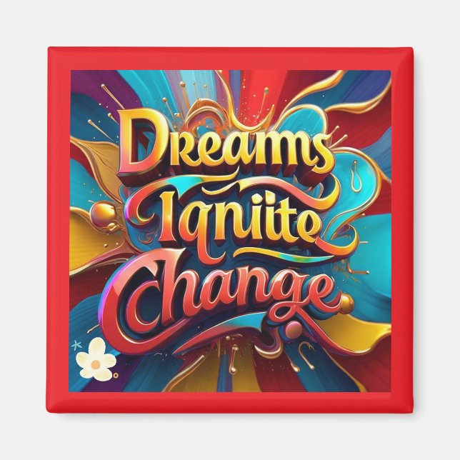 "Konstuttryck" Magnet (Framsidan)