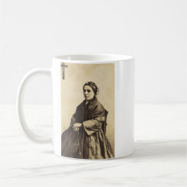 Konstverk av Sankta Bernadette Soubirous Kaffemugg