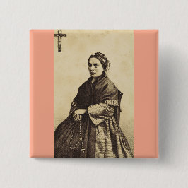 Konstverk av Sankta Bernadette Soubirous Knapp