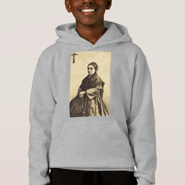 Konstverk av Sankta Bernadette Soubirous T Shirt (Framsida)