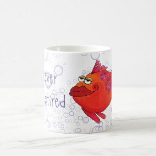 Konstverk för fisk för spelar ingen roll kaffemugg