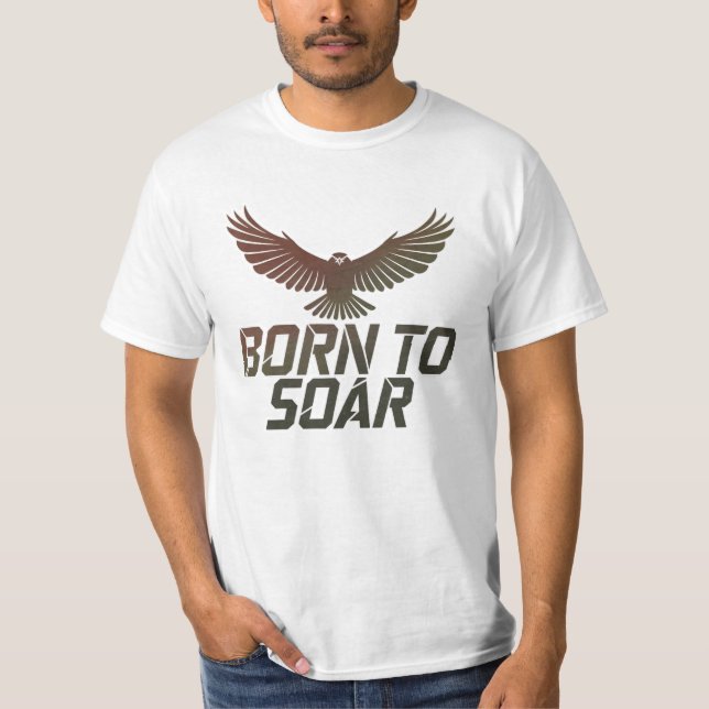 Konstverk för flygentusiaster i Vingar T Shirt (Framsida)
