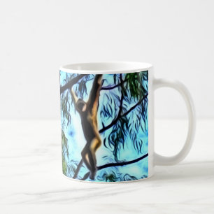 Konstverk "för hängande Gibbon" Kaffemugg