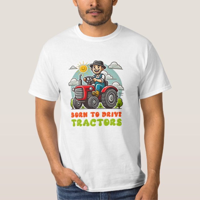Konstverk för lantgårdentusiaster t shirt (Framsida)