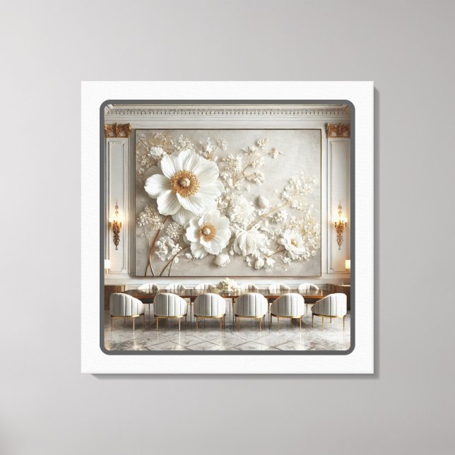 Konstverk för modern sofistikering canvastryck (Framsida)