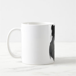 Konstverk för mor och barn kaffemugg