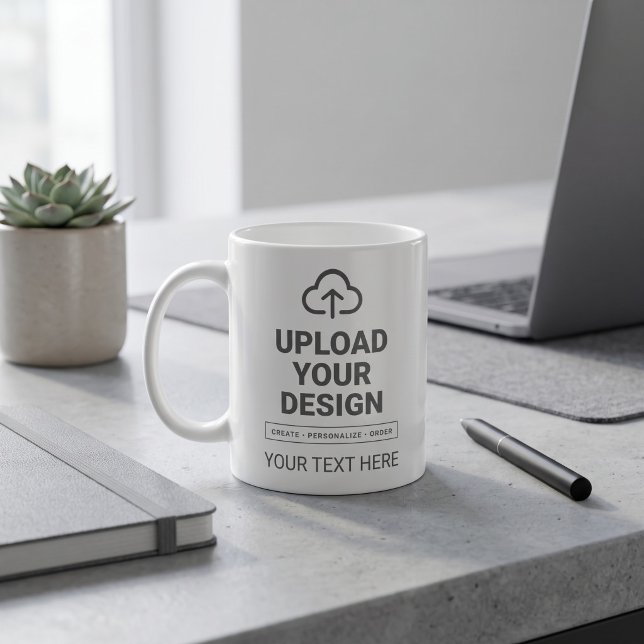 Konstverk och textdesign kaffemugg (Skapare uppladdad)