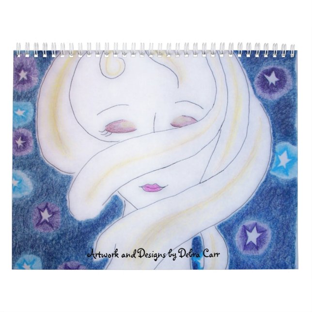 Konstverk/rolig inspirera designUK-kalender Kalender (Omslag)