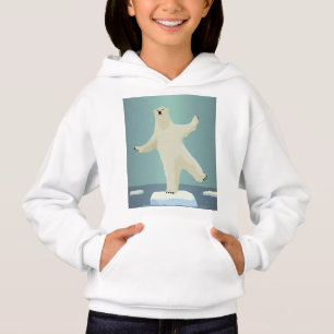 Konstverket Isbjörn balanserar på isberg T Shirt