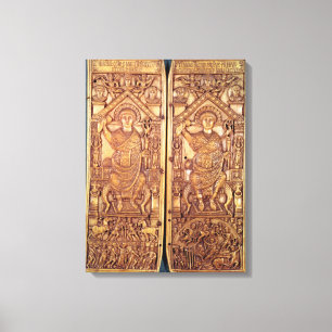 Konsulär diptych sned Anastasius Canvastryck