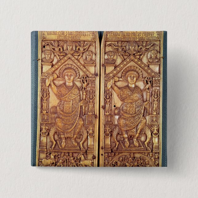 Konsulär diptych sned Anastasius Knapp (Framsida)