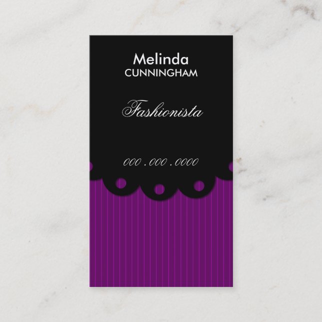 Konsulentvisitkort Visitkort (Framsida)