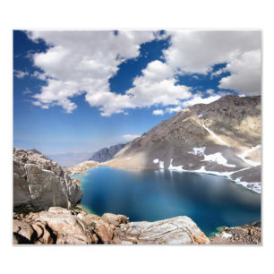 Konsultation sjö - slinga för Mt Whitney Fototryck