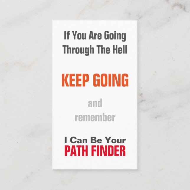 Konsultföretag Visitkort (Framsida)