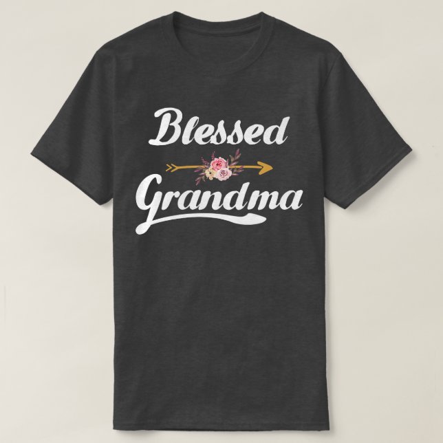 Könsvälsignad Grandma Premium T-Shirt (Design framsida)