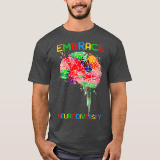 Könsvärnsmagnarna för den neurodiversitet Embrace  T Shirt