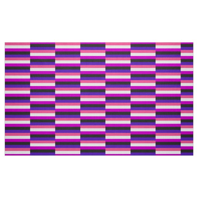 Könsvätskande stolthetsflagga tyg (Fat Quarter)