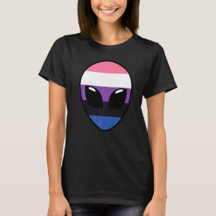 Könsvätske Stolthetsflagga Utomjordisk Könsvätske T Shirt