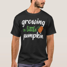 Könsväxande Little Pumpkin Halloween-Gravid T Shirt