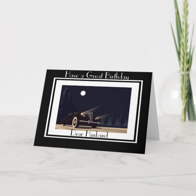 KONT DECO CAR MAKE GREETARD CARD KORT (Framsida)