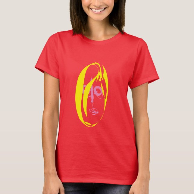 KONT OCH DESIGN DAM T SHIRT (Framsida)