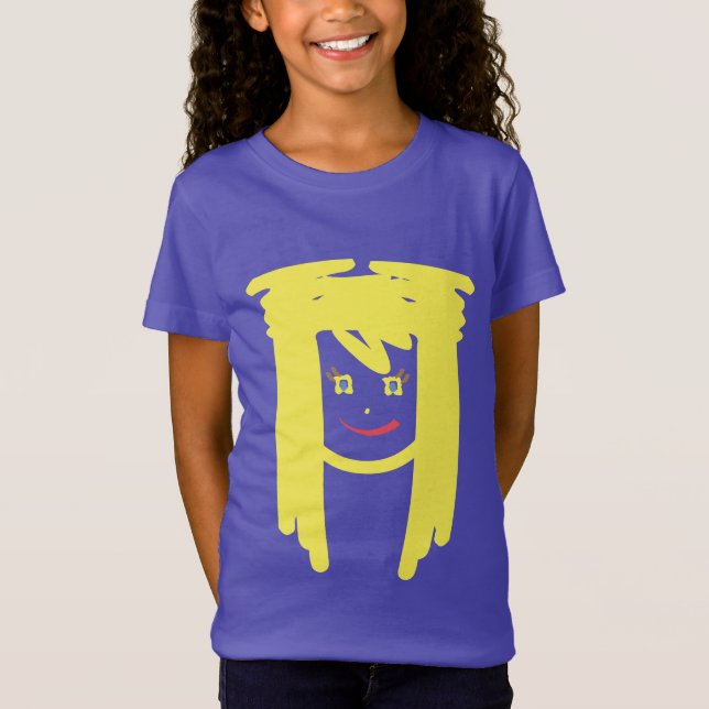 KONT OCH DESIGN GIRL'S T SHIRT (Framsida)
