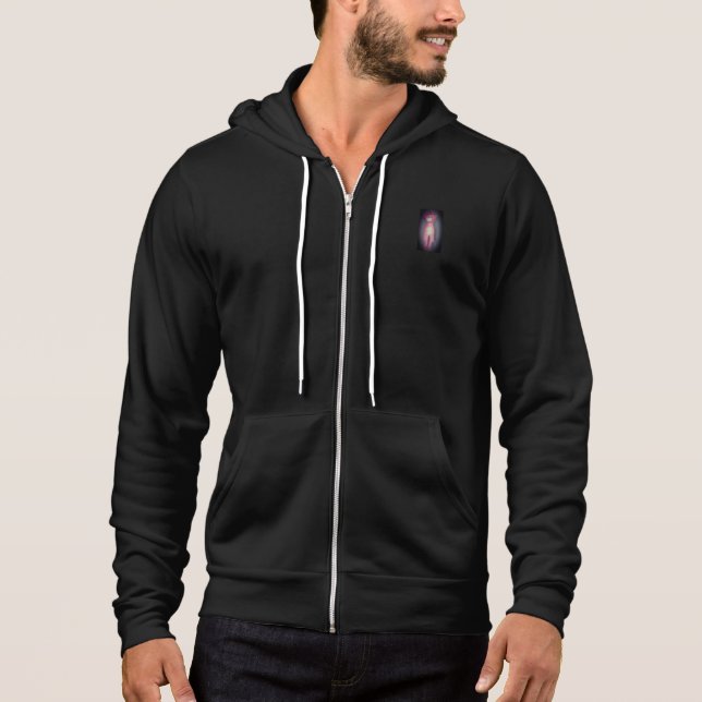 KONT OCH DESIGN MANS HOODIE T SHIRT (Framsida)