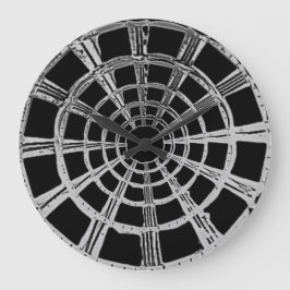 KONT OCH DESIGN WALL CLOCK STOR KLOCKA