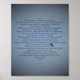 KONT OCH DESIGN WALL POSTER