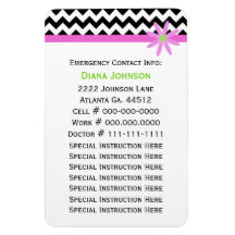 Kontakt för akutet: Babyvvakt Premium Magnet