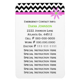 Kontakt för akutet: Babyvvakt Premium Magnet