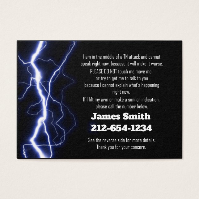 Kontakt för TN-Akutet Visitkort (Framsidan)