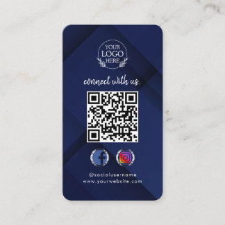 Kontakta oss | Anpassad QR-kod för sociala medier Visitkort