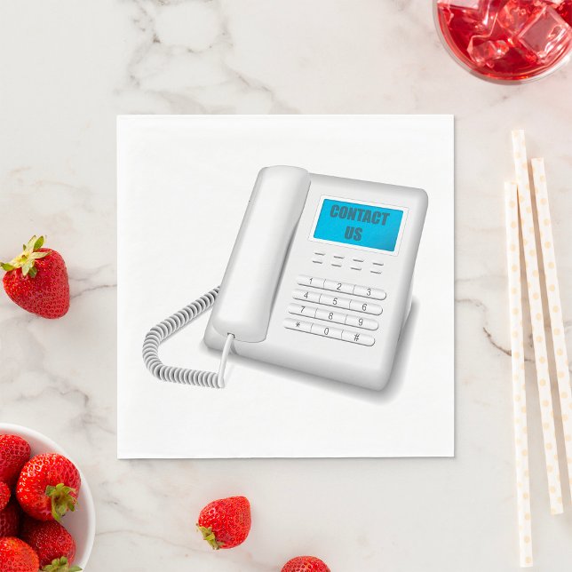 Kontakta oss Telefon Kundsupport Telefon Pappersservett (Skapare uppladdad)