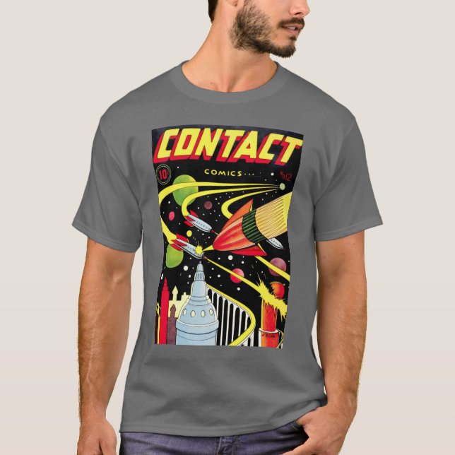 Kontakta T-tröja #12 T-shirt (Framsida)