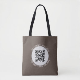 Kontaktfri café Modern beröringsfri skanna mig Qr Tygkasse