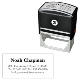 Kontaktinformation för grundläggande Professionell Självfärgande Stämpel