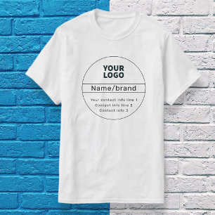 Kontaktinformation för Retromodern verksamhet elle T Shirt