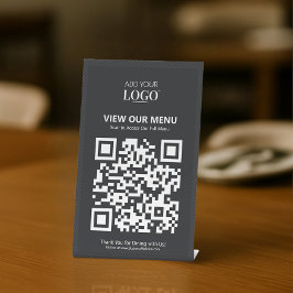 Kontaktlös QR-Logotyp för Svartvitt-svartvitt-åter