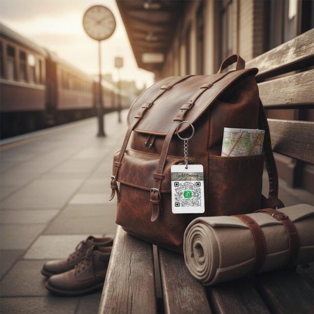 Kontaktlösa transaktioner som gjorts enkla - QR-ko (QR Code Keychain)