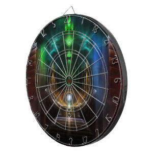 Kontempla Oz Fractal Art Dart Board Piltavla