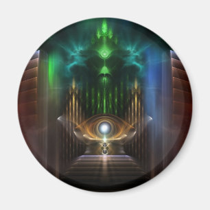 Kontempla oz Fractal Art Magnet
