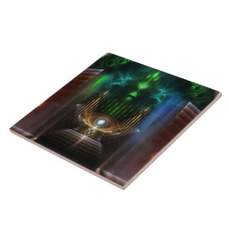 Kontempla Oz Fractal Art Tile Kakelplatta