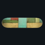 Kontempoary Coastal Multicolor Painting Mini Skateboard Bräda 18,7 Cm<br><div class="desc">Aqua,  grönt,  rött och gult träffas i en explosion av färg som påminner om mönster på ett stranddäck. Att byta ut den här contemporaryns kustmålning på väggen kan locka dig att ta semestern du har skjutit av! Gör en underbar gåva till alla som behöver en strandflyktsort.</div>