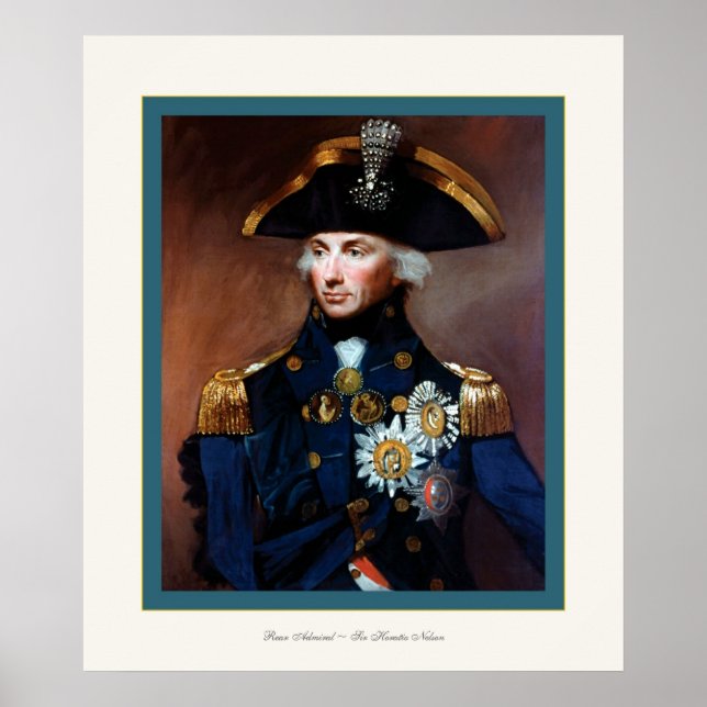Konteramiral ~ Herr Horatio Nelson Poster (Framsidan)
