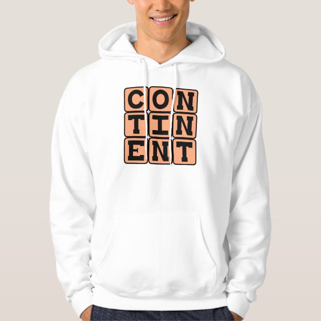 Kontinent, geologisk landmassa sweatshirt (Framsida)